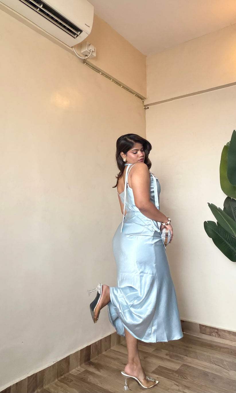 Luna Satin Dress