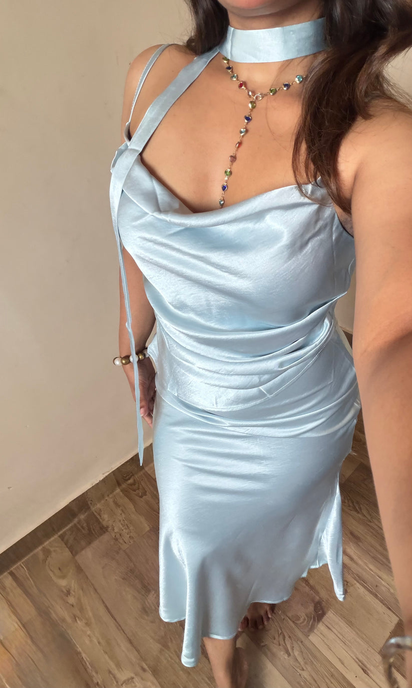 Luna Satin Dress